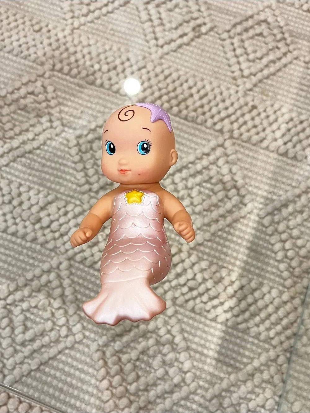 wee waterbabies pink mermaid water baby doll